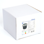 Светодиодный светильник тротуарный (грунтовый) Feron SP2802, 6W, AC12-24V, низковольтный, 3000К, металлик, D120*H90mm, вн.диаметр: 90mm, IP67 48453