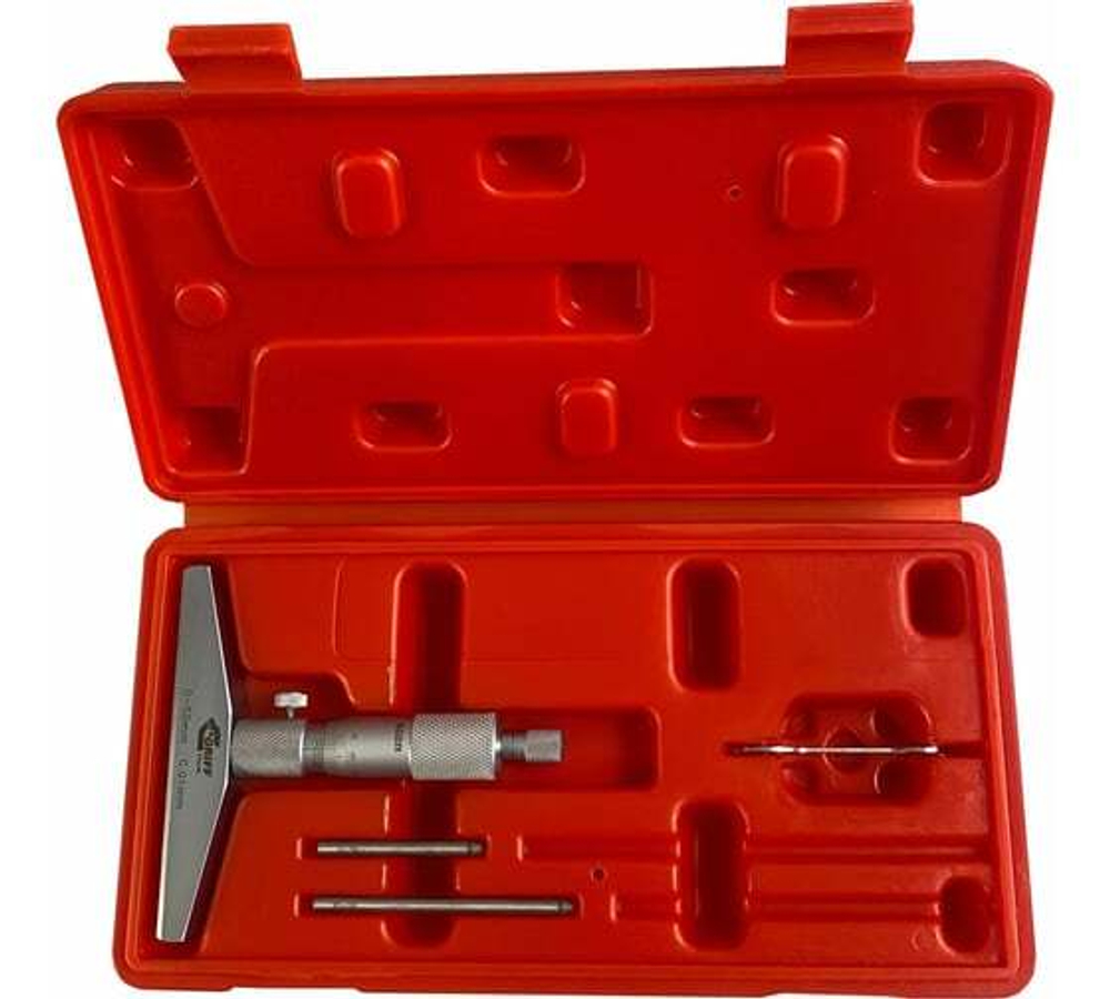Микрометрический глубиномер GRIFF ГМ 50 ГОСТ 7470-92 пр-во Guilin Measuring D102005