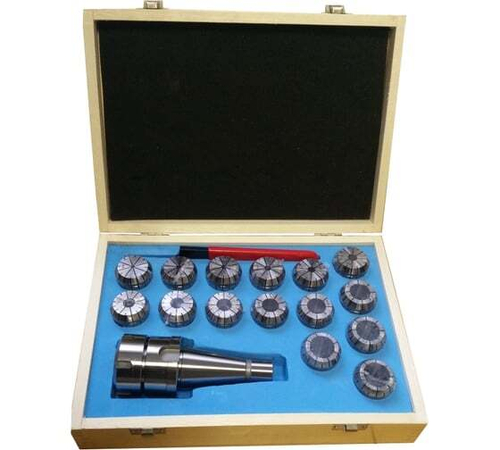 Патрон цанговый NT40-ER40, хвостовик конус 7:24, DIN2080, с набором цанг 15 шт. 4-26 мм GRIFF b221324