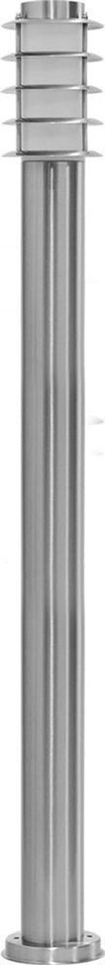 Светильник садово-парковый Feron DH027-1100, Техно столб, 18W E27 230V, серебро 11814