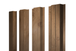 Штакетник П-образный A с прямым резом 0,45 Print Premium Pine Wood Fresh