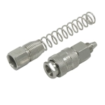 OPT-720SPS Соединение быстросъемное пневматическое с пружинкой, резьба 1/4"