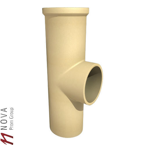 Тройник 90 гр. изостатический, "Ecoosmose", D=120 мм, L=33 см, Osmotec, Экокамин