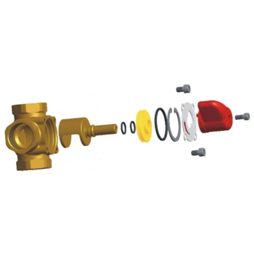 Смесительный вентиль трех-ходовой 12КВ 1" FB