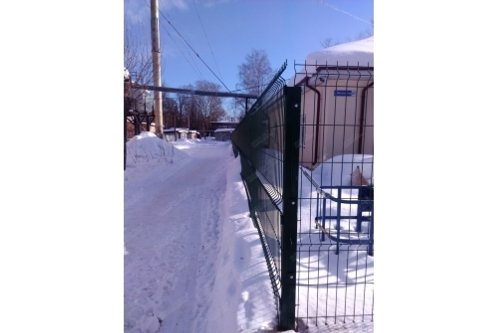 Крепление Скоба и болт М6х25 RAL 6005