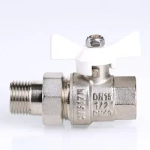 Кран шаровый с американкой ¾"в x ¾"н Valtec Base VT.227.NW.05