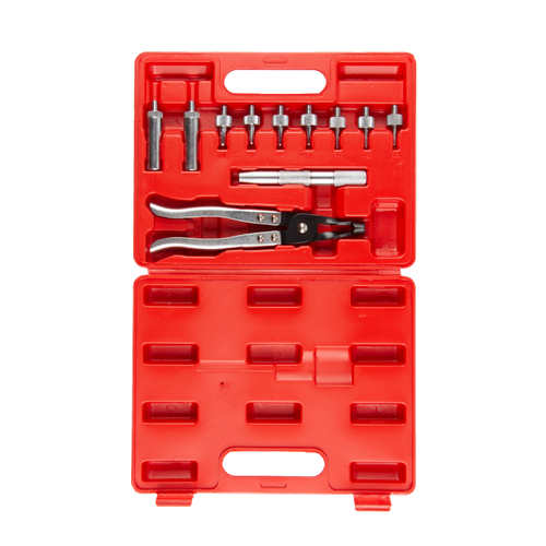 WDK-214560 Съемник (щипцы) для маслосъемных колпачков набор 11 предметов