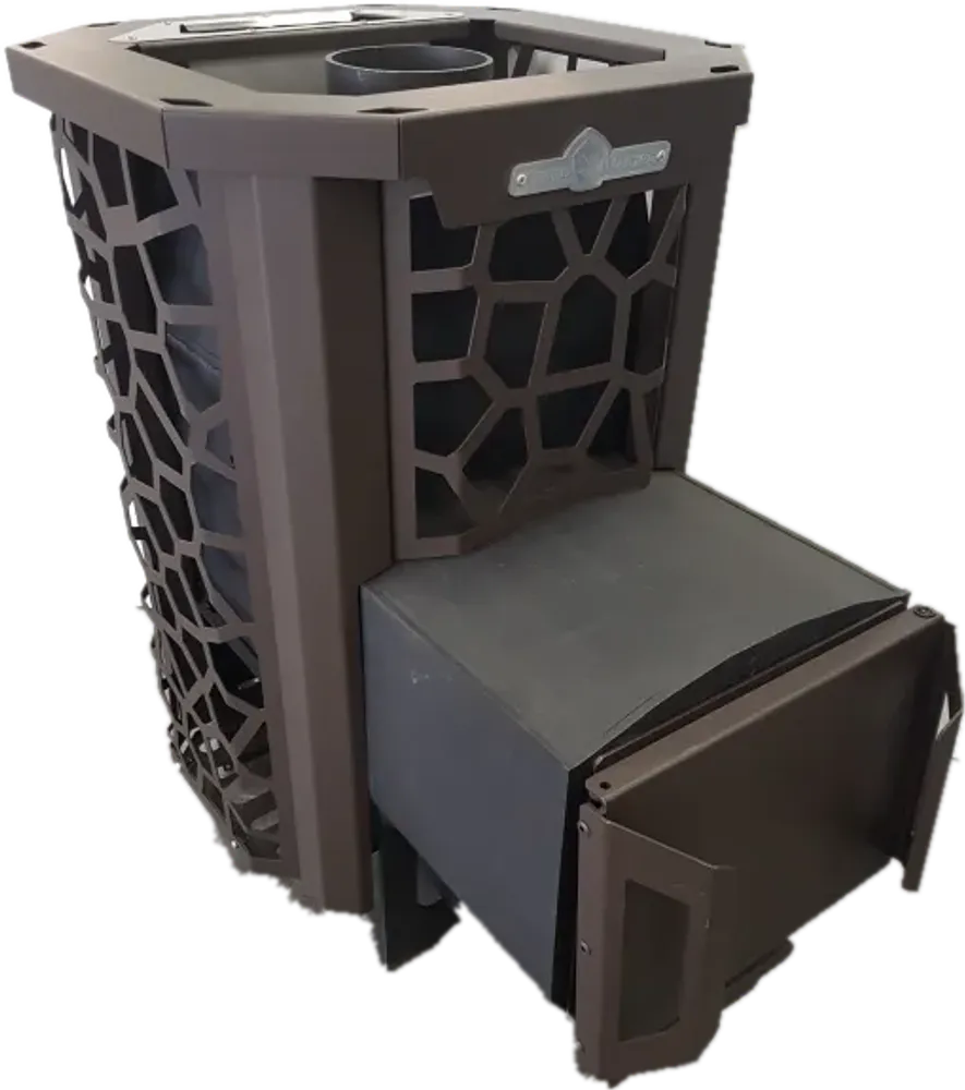 Печь для бани Сталь-Мастер HARD 14М БЕЗ ДВЕРКИ закр каменка дровяная