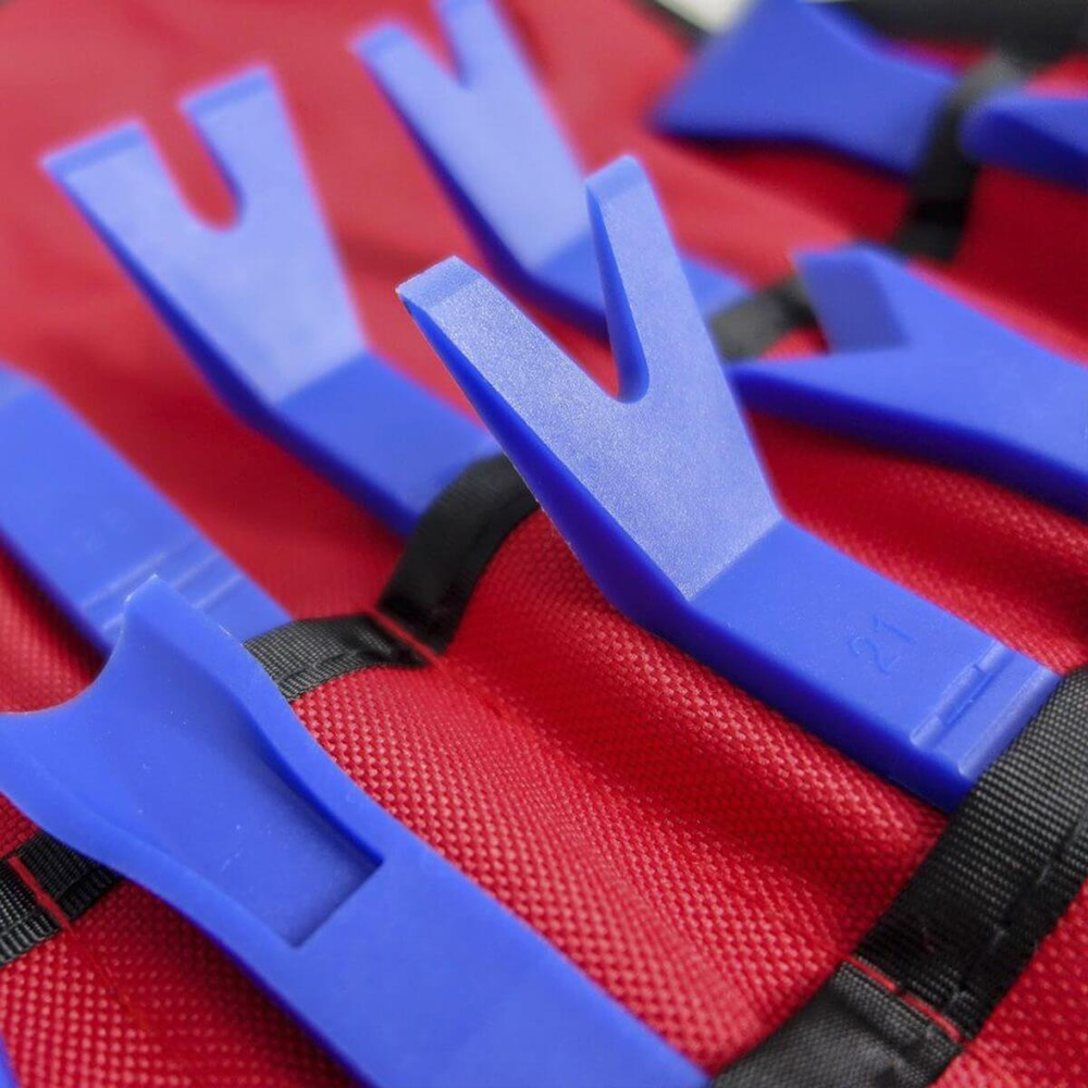 WDK-65445 Набор съемников для панелей, 27 предметов в чехле для хранения