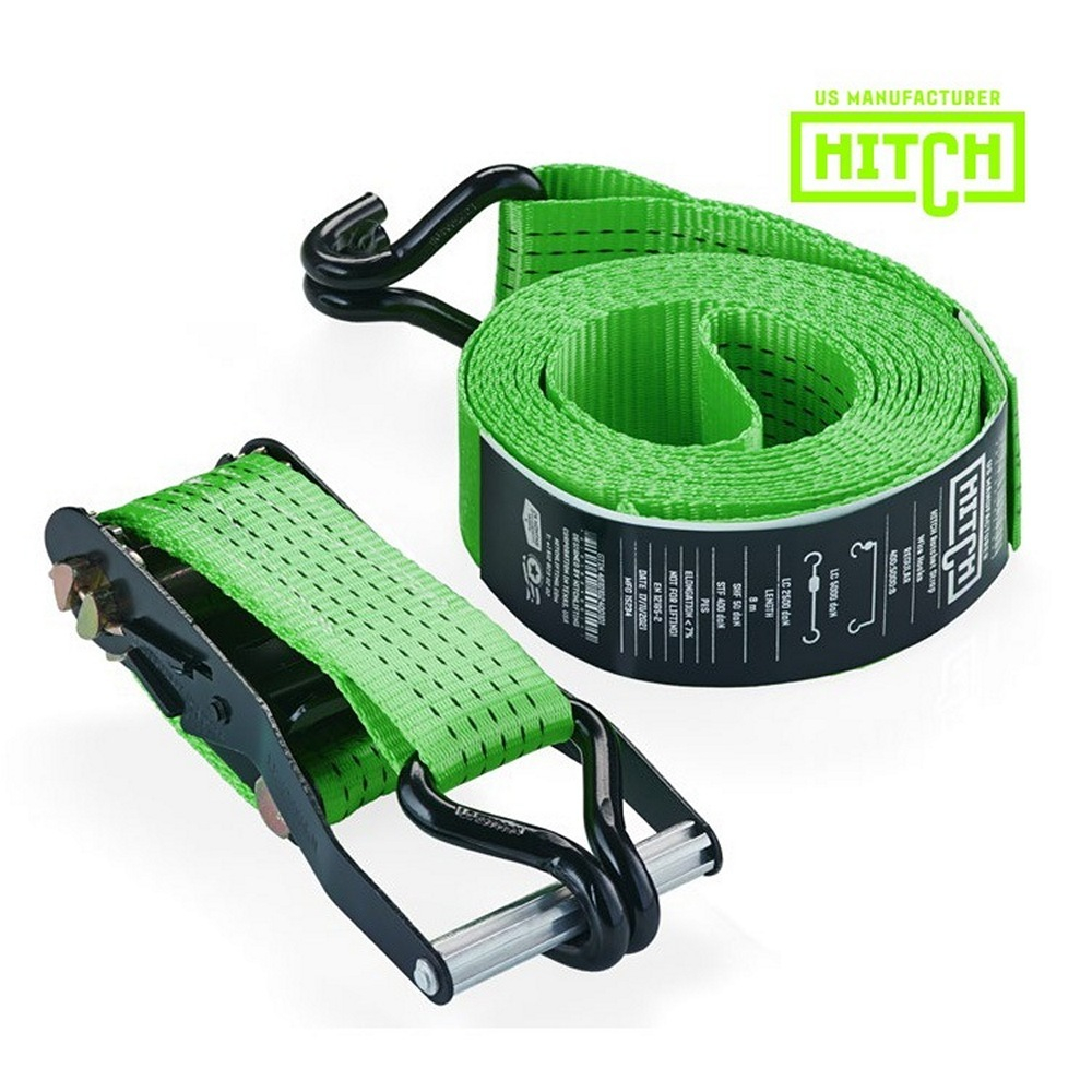 Ремень стяжной HITCH RS REGULAR 100:1000:6 (25мм, STF100DaN, 1T, 6М), комплект 2 шт