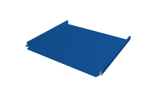 Кликфальц Fin 24 Grand Line 0,45 PE с пленкой на замках RAL 5005 сигнальный синий