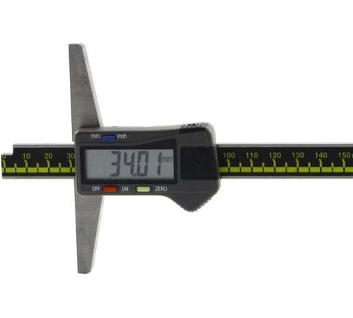 Штангенглубиномер ШГЦ-200-0,01 ГОСТ 162-90 производство Guilin Measuring GRIFF D158009