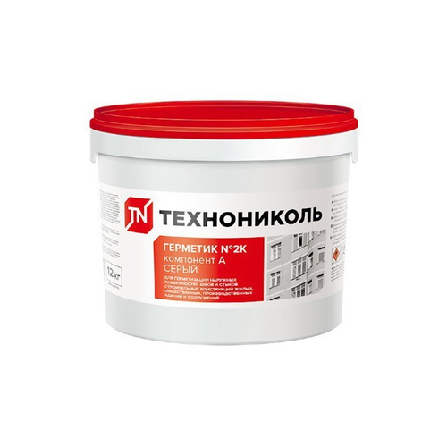 Герметик полиуретановый ТехноНиколь №2К серый 12 кг, шт