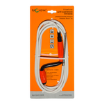 Спираль Крокочист в виниловой оплетке с универсальной насадкой 8х3