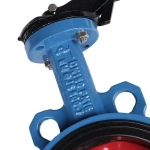 Затвор дисковый поворотный межфланцевый Ду150 Ру16 Tecofi VPI4448-02EP0150
