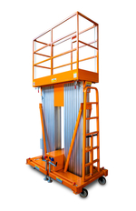 Подъемник мачтовый аккумуляторный 200 кг 12/14 м TOR GTWY12-200S DC 2-мачтовый