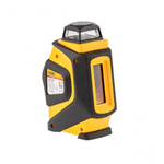 Лазерный уровень LX360, 20 м, ± 0,3 мм/1 м, горизонтальная и вертикальная плоскости, 360 град, 635 нм, резьба 1/4 Denzel