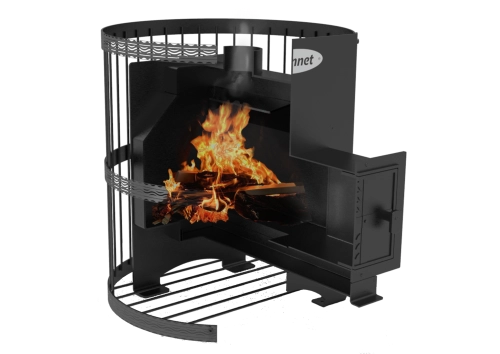 Печь банная «Kennet Оптима 14», сетка