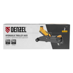 Домкрат гидравлический подкатной, 2 т, 135-385 мм Denzel
