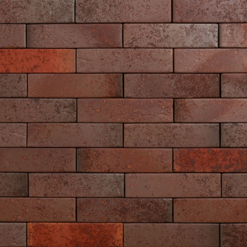 Кирпич керамический Ликолор 0,7 НФ Тайга Антрацит