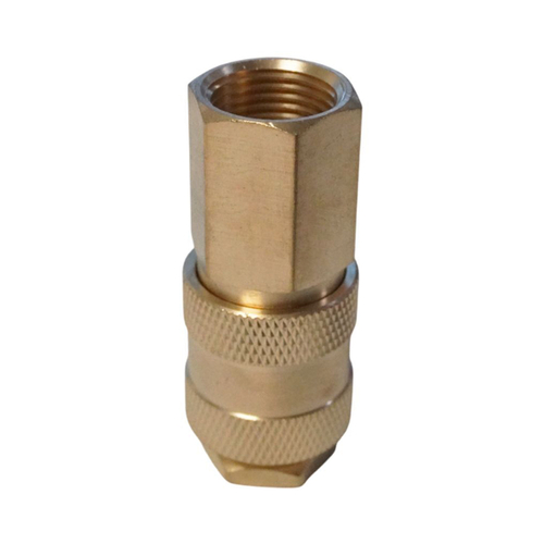 WDK-30SFB Быстроразъемное соединение пневматическое с внутренней резьбой 3/8" BSPT, латунь