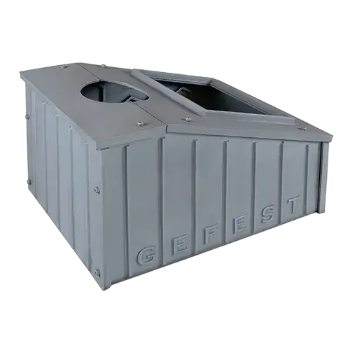 Короб чугунный GFS для банной печи 30 ЗК Президент 1000 (верх)