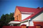 Металлочерепица классик 0,5 Satin RAL 3005 красное вино