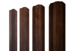 Штакетник М-образный А фигурный 0,45 Print-Double Premium Cherry Wood Fresh