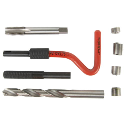 WDK-ST1217 Набор для восстановления резьбы M12X1,75, 16 предметов, шт
