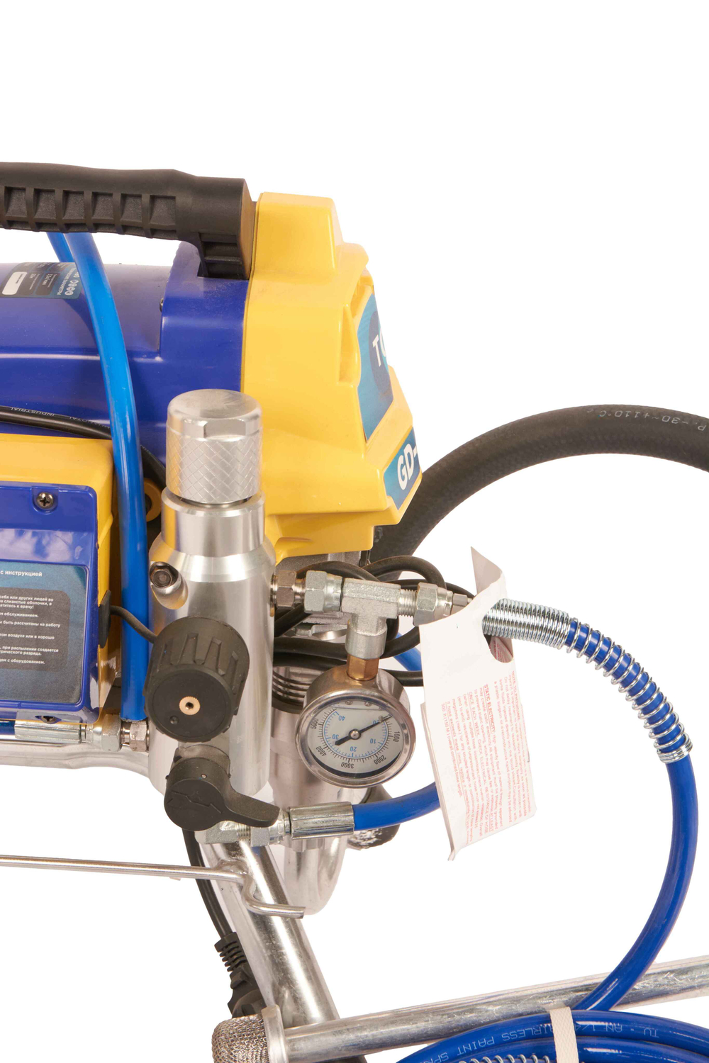 Окрасочный аппарат поршневой 20 бар, 2,2 кВт, 220 В TOR GD-490