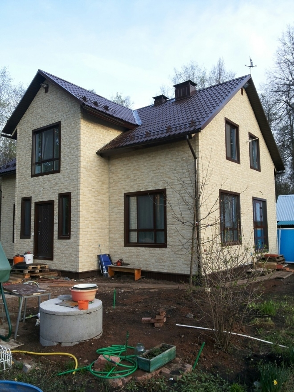 Фасадная панель Stein, Янтарный