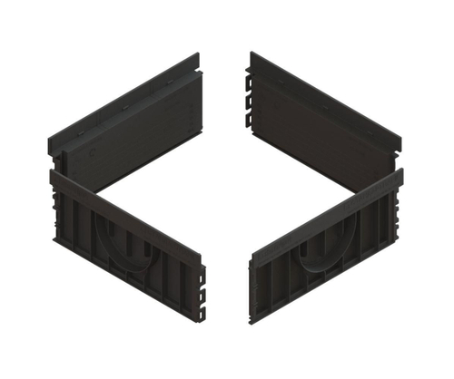 Надставка пластиковая на дождеприемник 300х300