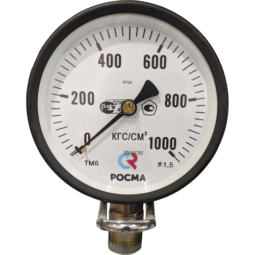 Манометр радиальный Росма ТМ-61GР.GG IP54 (G-16Gкгс/см2) М2Gх1.5 1.5 общетехнический специального исполнения, 15Gмм, тип - ТМ-61GР, радиальное присоединение, шкала (G-16Gкгс/см2), резьба М2Gх1.5, класс точности 1.5