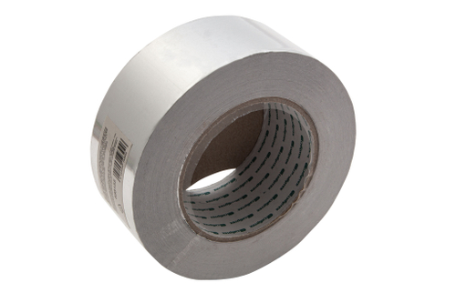 Лента клейкая алюминиевая, 50 мм х 50 м Сибртех