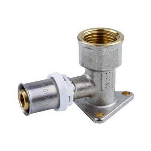 Уголок пресс с креплением (водорозетка) с ВР 20х½"