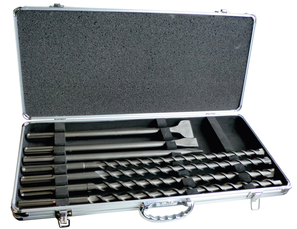 Набор буров и долот 7 шт, SDS-Max Makita D-40571