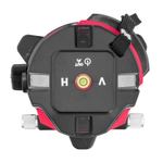 Лазерный уровень CRL-30R, 30 м, красный луч, батарейки, резьба 5/8" MTX