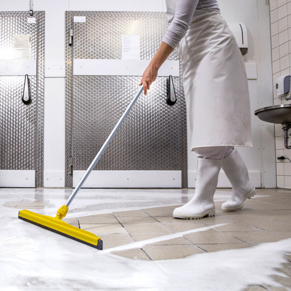 Сгон для пола с резиновой насадкой, 55 см