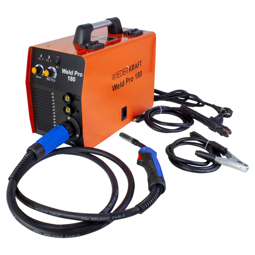 Weld Pro 180  Сварочный аппарат инверторный 180A, 220В  MIG/MAG/MMA