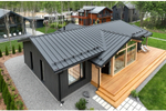 Кликфальц Pro Grand Line 0,5 Rooftop Бархат с пленкой на замках RAL 9005 черный