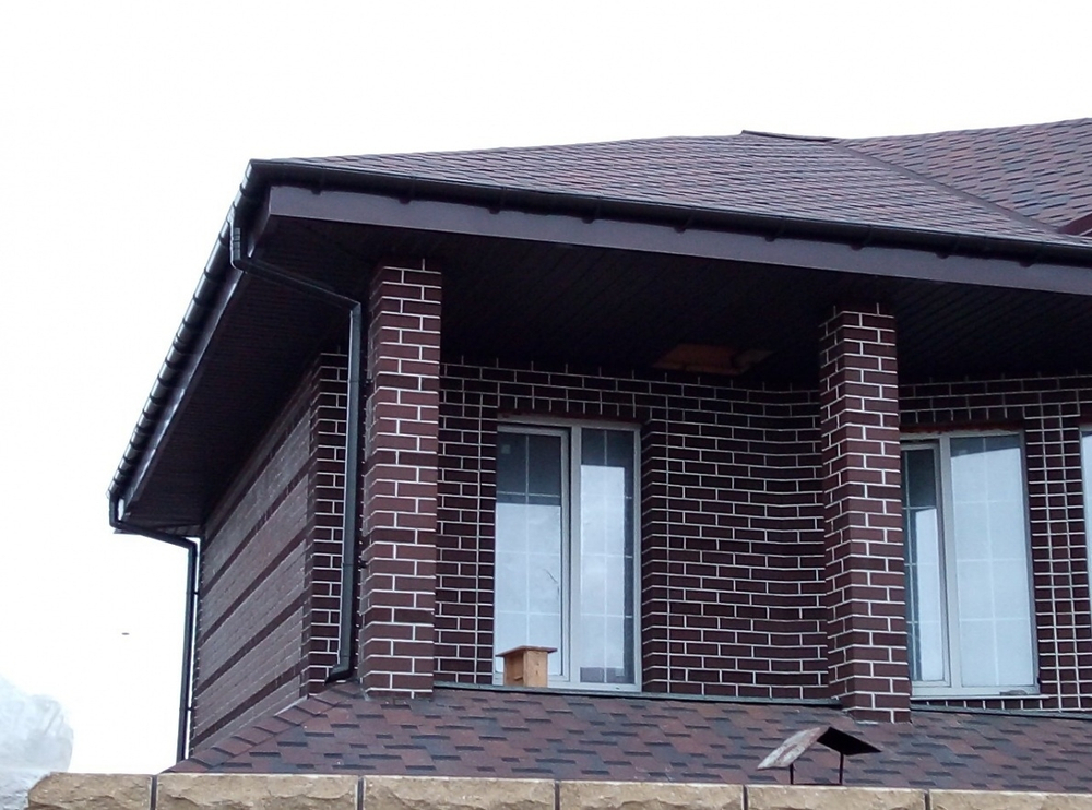 Кронштейн желоба Lux, шоколад