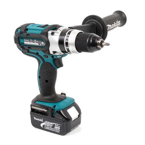 Аккумуляторная ударная дрель-шуруповерт Makita DHP454RFE