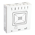 Светодиодный прожектор SAFFIT с выносным датчиком SFL80-50 IP65 50W 6400K черный 29524