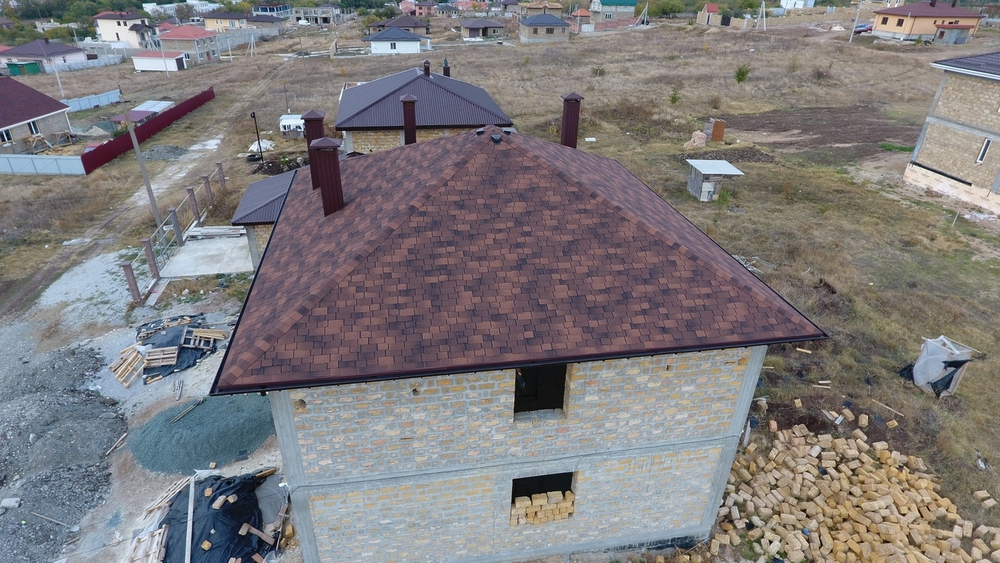 Гибкая черепица Lux, Саппоро, Кофе