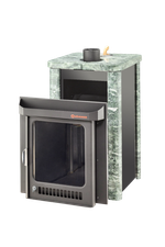 Печь для бани "Квадра ПФ" (Стекло- Камень)