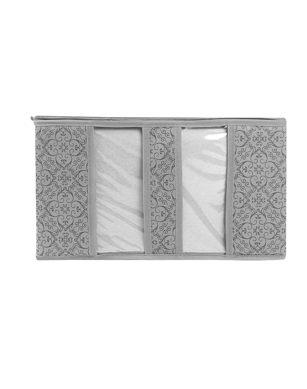 КОФР для хранения вещей ГЕЛЕОС Грей/серый/ 40х40х25 см