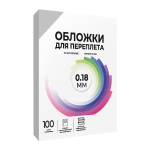 Каталог Обложки прозрачные пластиковые А4 0.18 мм 100 шт. от ГЕЛЕОС