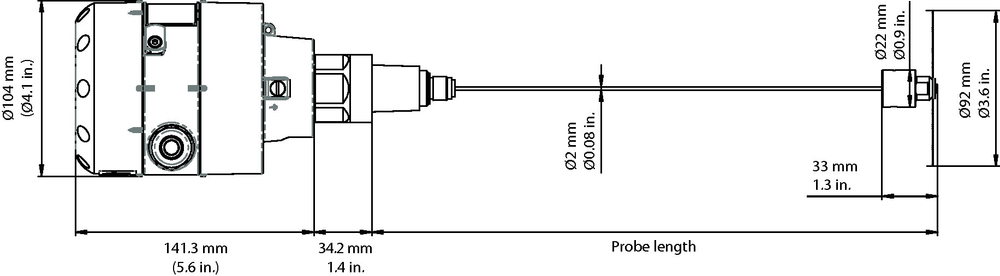 AKS 4100-5000 Уровнемер