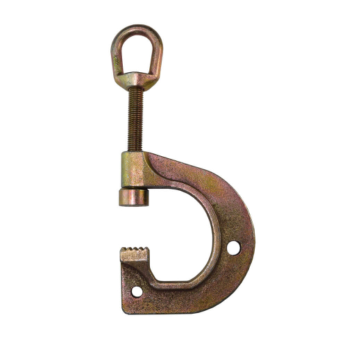 WDK-0211 Зажим для кузовных работ - С-образная струбцина с рым-кольцом. 4т. Глубина зева да 85мм