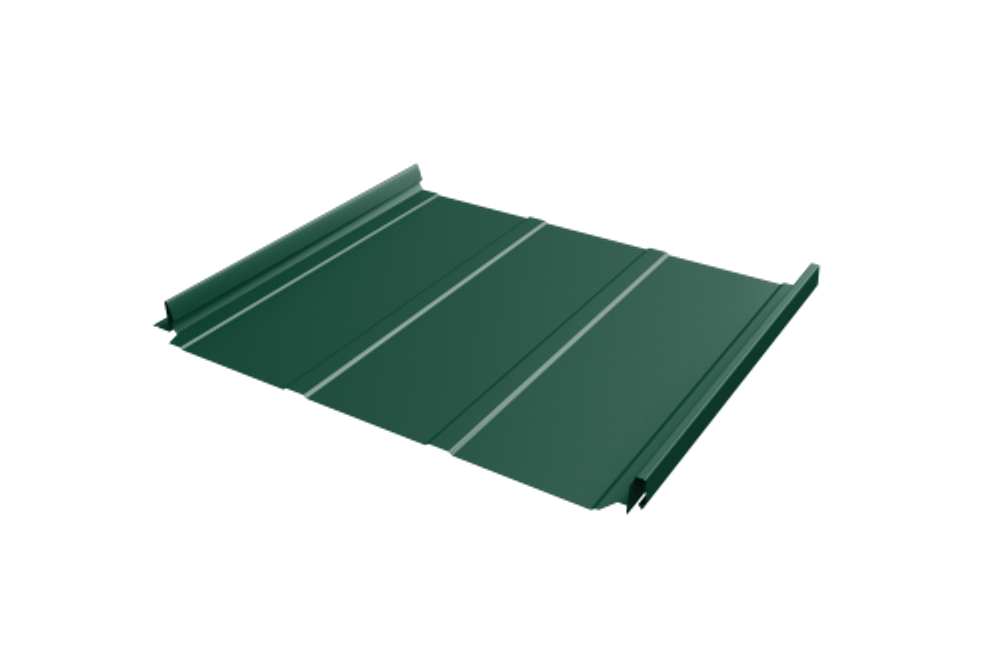Кликфальц Pro Line Grand Line 0,45 Drap с пленкой на замках RAL 6005 зеленый мох